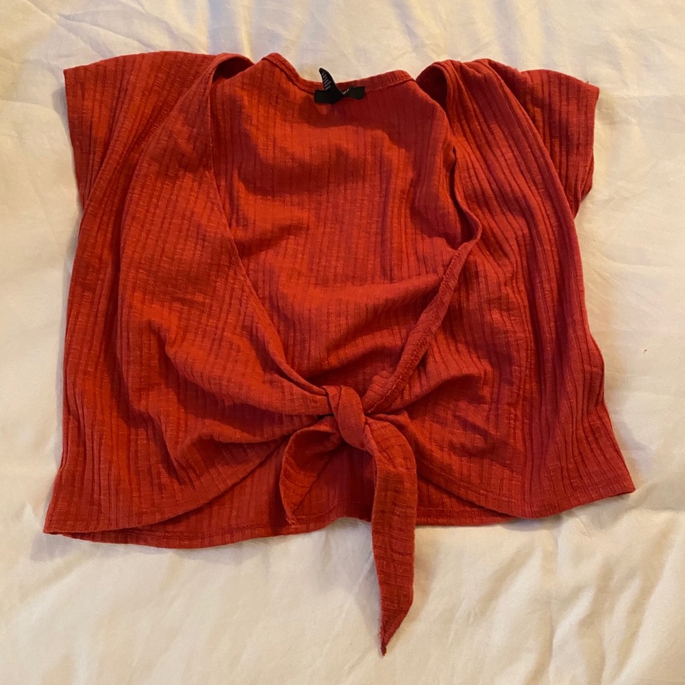 red tie top